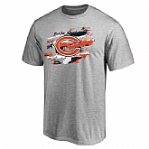 Men's Chicago Bears NFL Pro Line True Color T-Shirt Heathered Gray,baseball caps,new era cap wholesale,wholesale hats